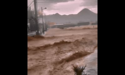 Arabia Saudita bajo el agua; Tromba deja inundaciones