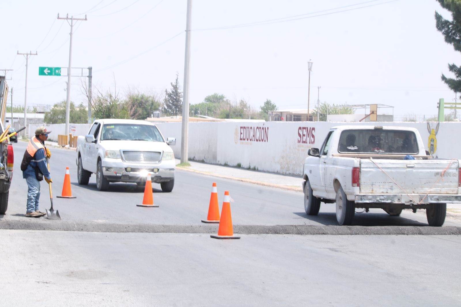 Instalan reductores frente al CBTa 22