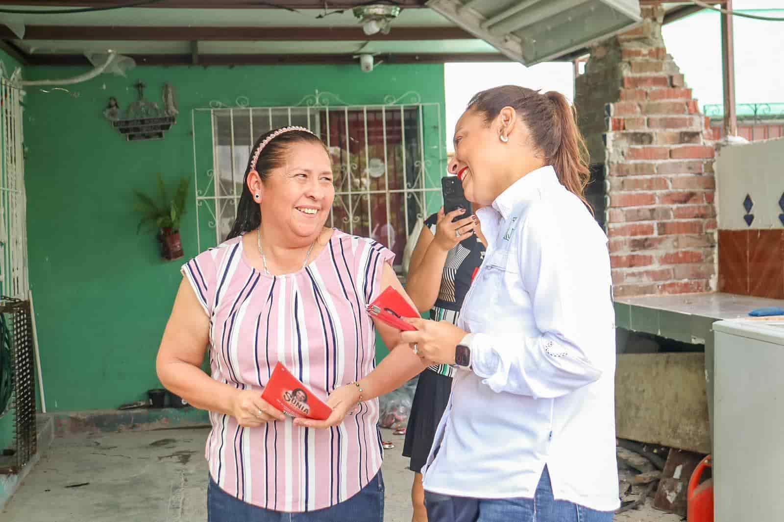 Sonia Villarreal: Votar por el PRI es garantía de resultados