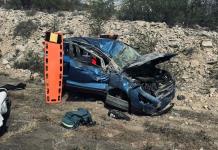 Se registran lamentable accidente sobre la autopista premier tramo Allende-Nueva Rosita