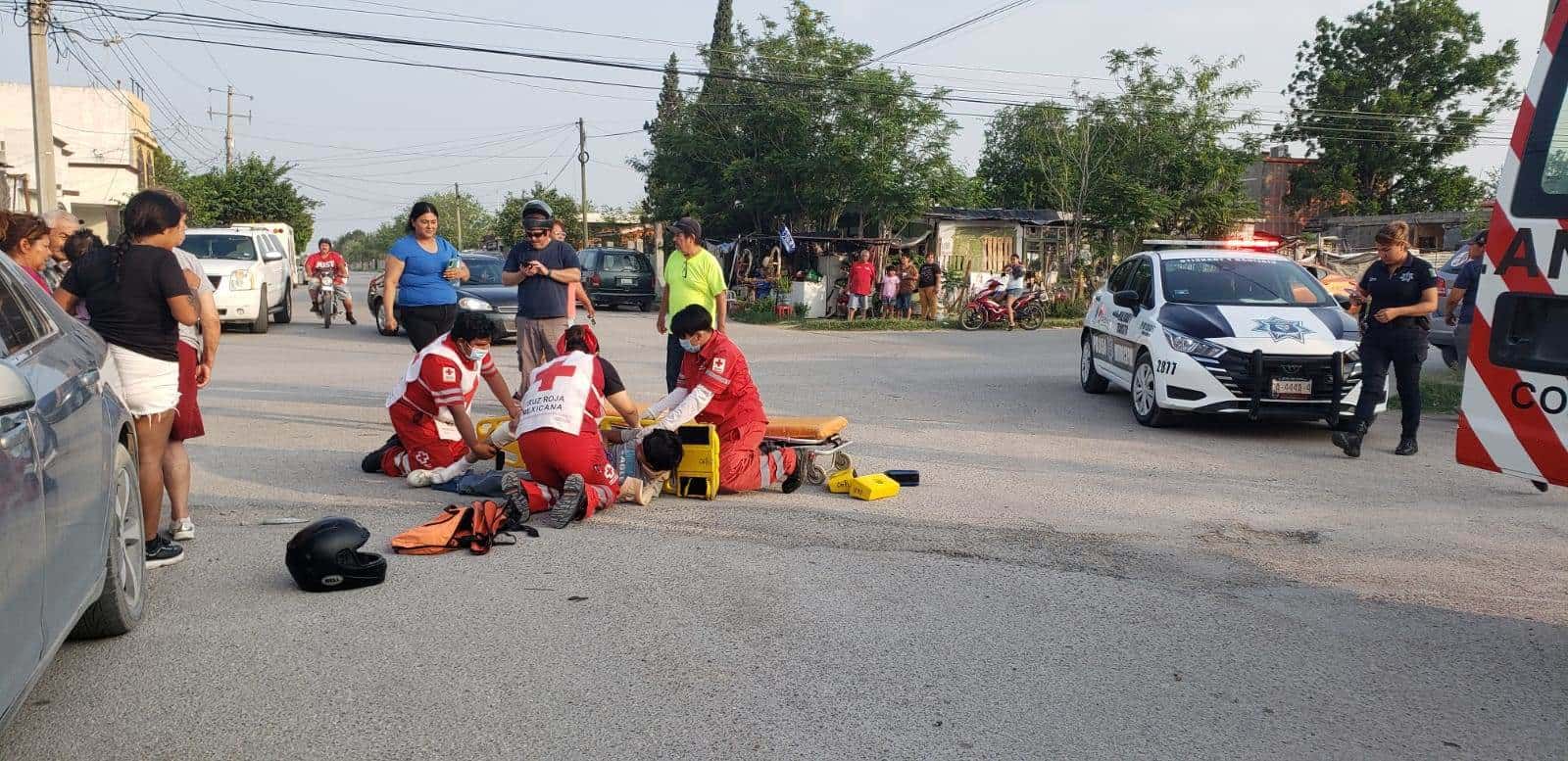 Cafre Atropella a Motociclista y Huye del Lugar