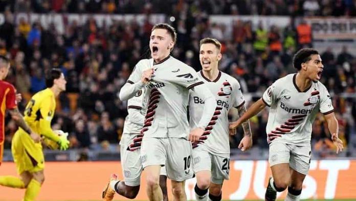 Bayer Leverkusen conquista Roma y pone un pie en la Final de Europa League