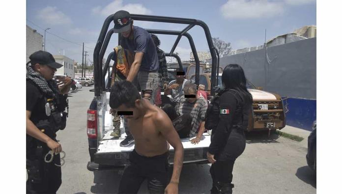 Deja ‘barrido’ siete detenidos