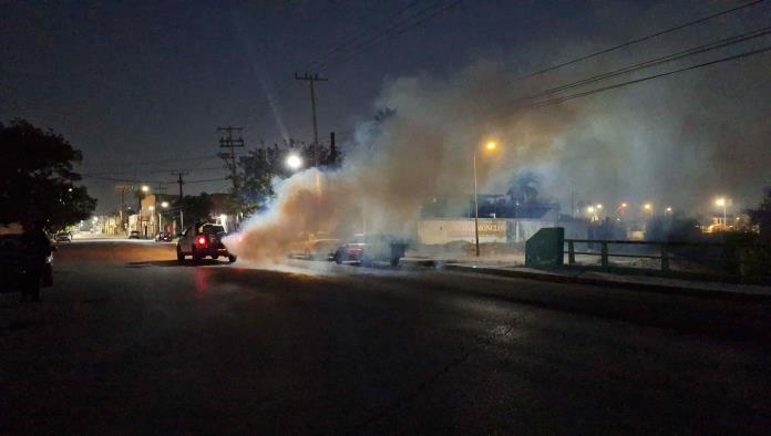 Arranca fumigación del Arroyo Frontera