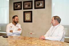Jacobo Rodríguez y Obispo Alonso Promueven la Participación Ciudadana