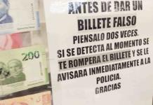 Alerta en Saltillo por billetes falsos