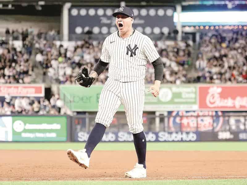 Los Yankees llegaron a 21 triunfos en la temporada por 13 derrotas.