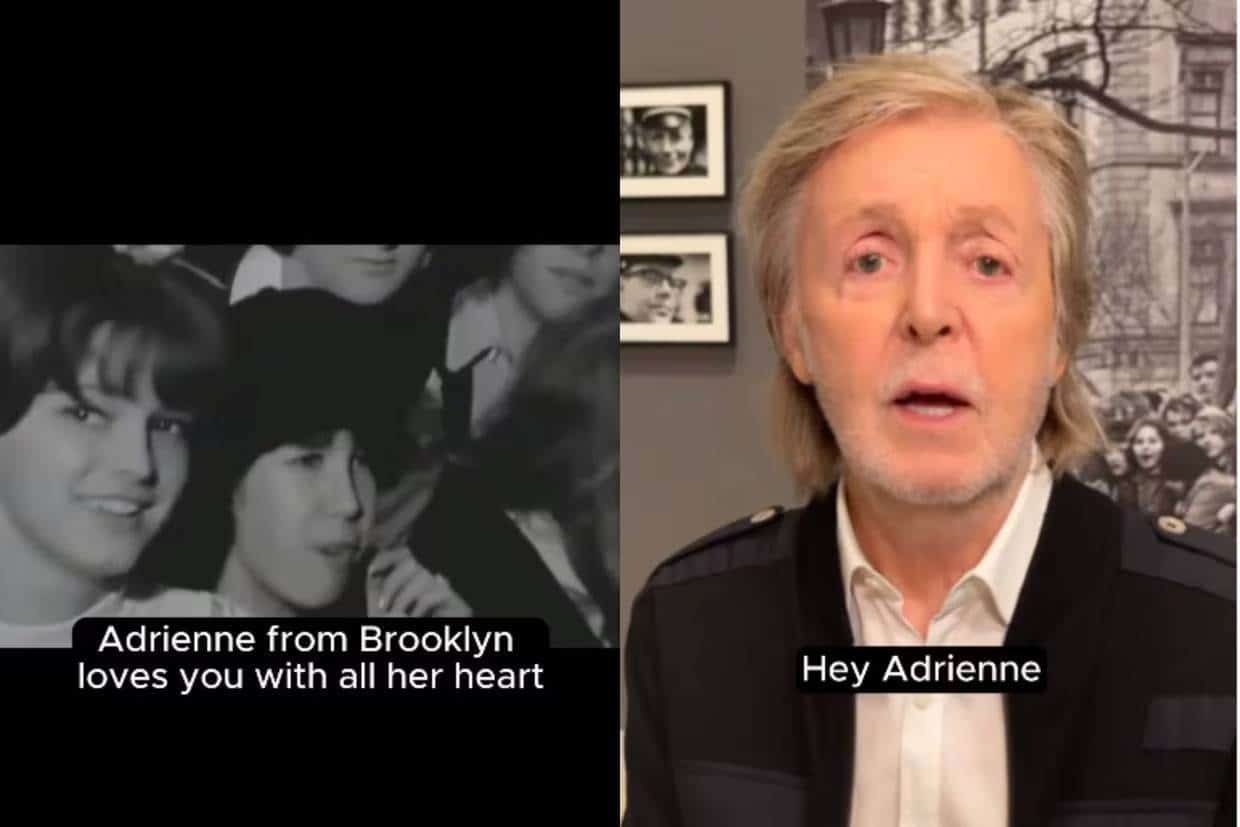 Paul McCartney responde a la declaración de amor de una fan 60 años después