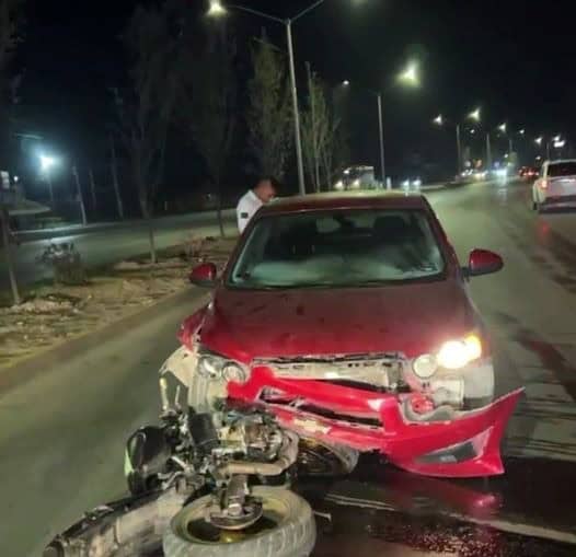 Choque que dejó LESIONADO a motociclista no fue consignado ante el MP