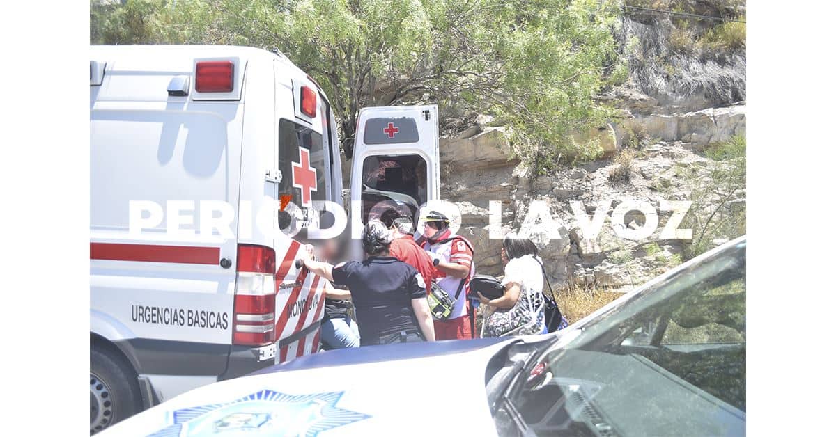 Con diversas heridas en la cabeza terminó un hombre que viajaba como copiloto.