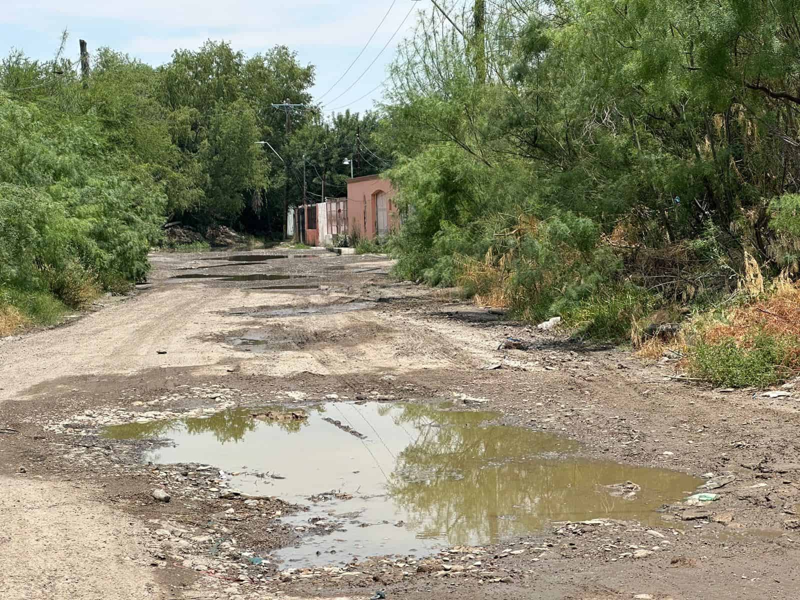 Denuncian TERRIBLES condiciones de las calles en la colonia Malvinas