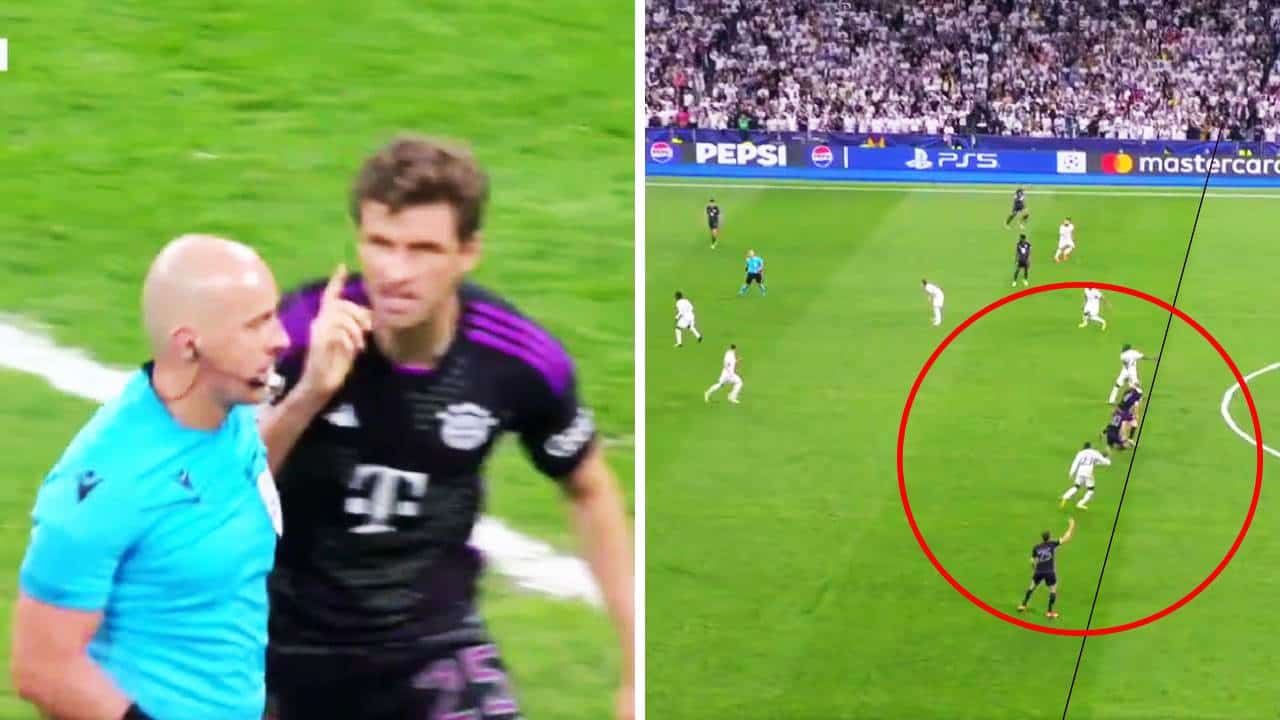 ¡¿DEBIÓ SER GOL?! Bayern protesta polémico FUERA DE LUGAR marcado a favor del Real Madrid