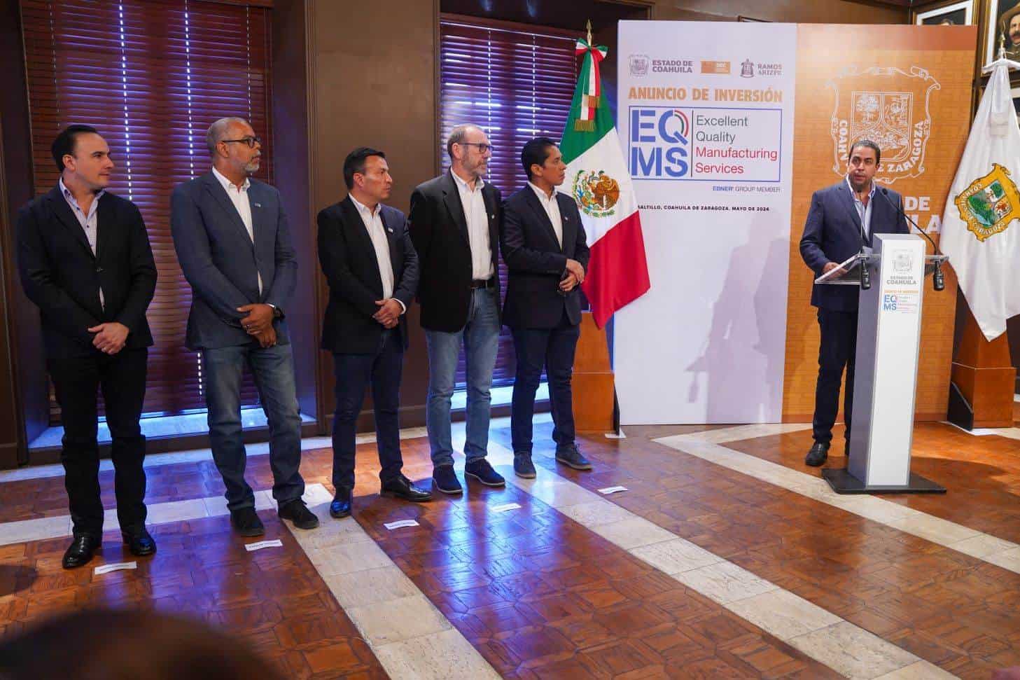 El alcalde Chema Morales Padilla destacó que Ramos Arizpe se mantiene como líder estatal en generación de empleos.