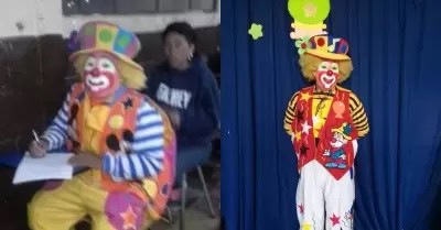 VIRAL: Fue a su exámen de derecho vestido de PAYASO