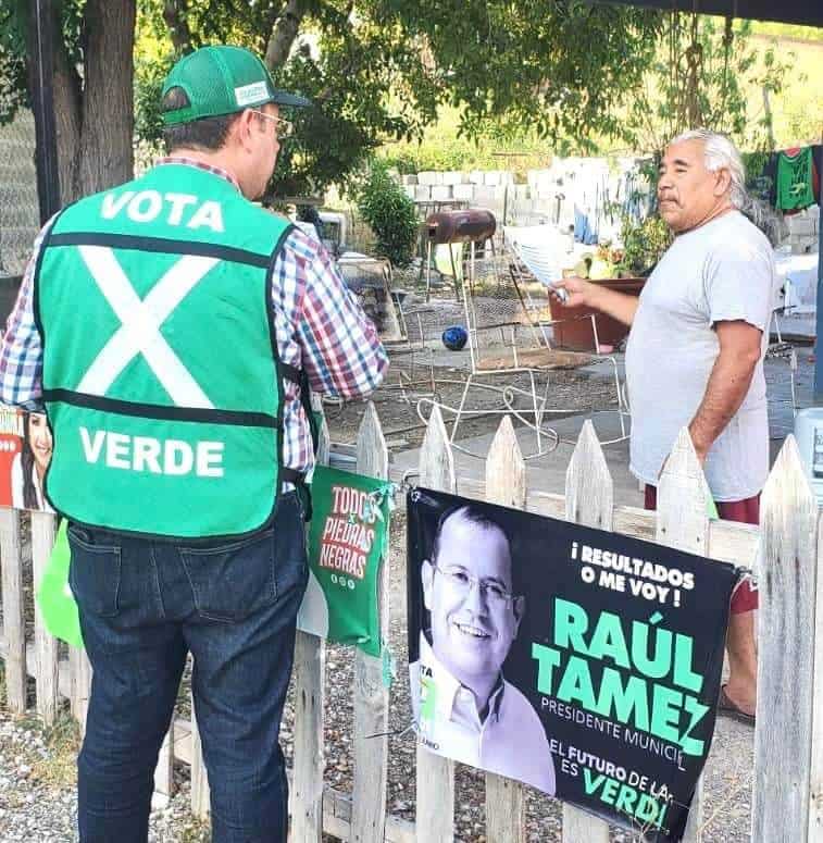 Reitera Raúl Tamez la importancia del cambio el próximo 2 de junio