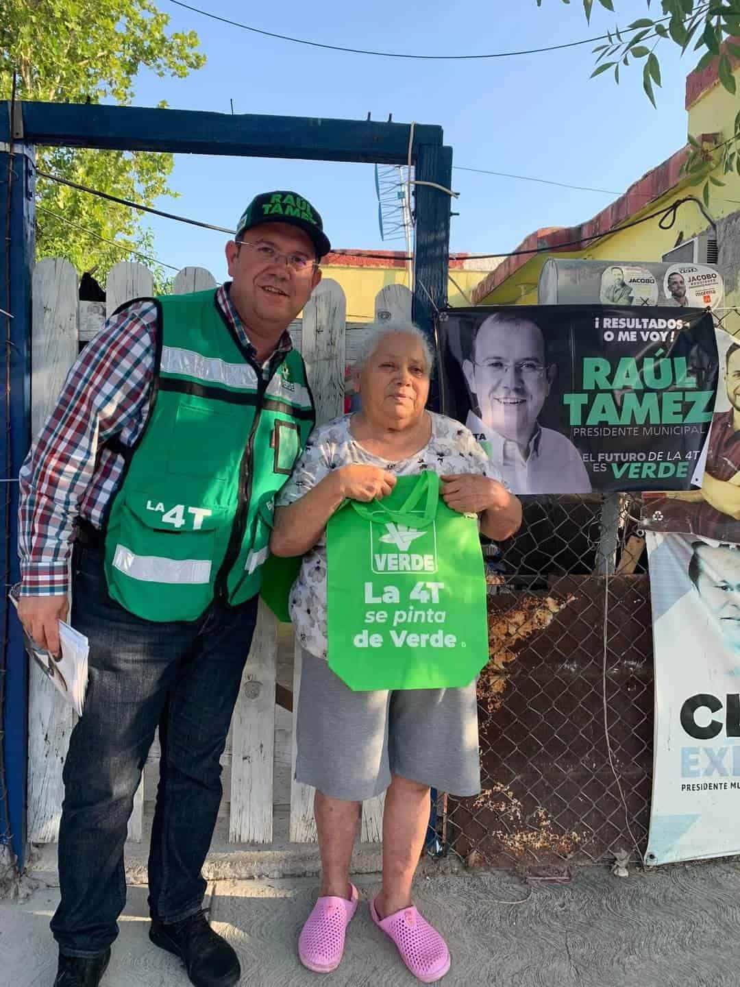 Reitera Raúl Tamez la importancia del cambio el próximo 2 de junio