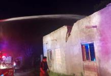 Se incendia vivienda y moviliza a bomberos