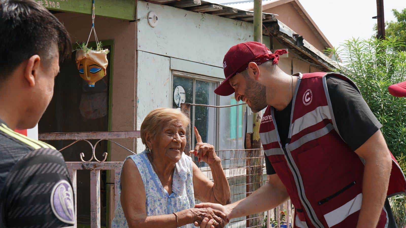Aborda Jacobo Rodríguez temas críticos en su visita a la colonia Deportivo