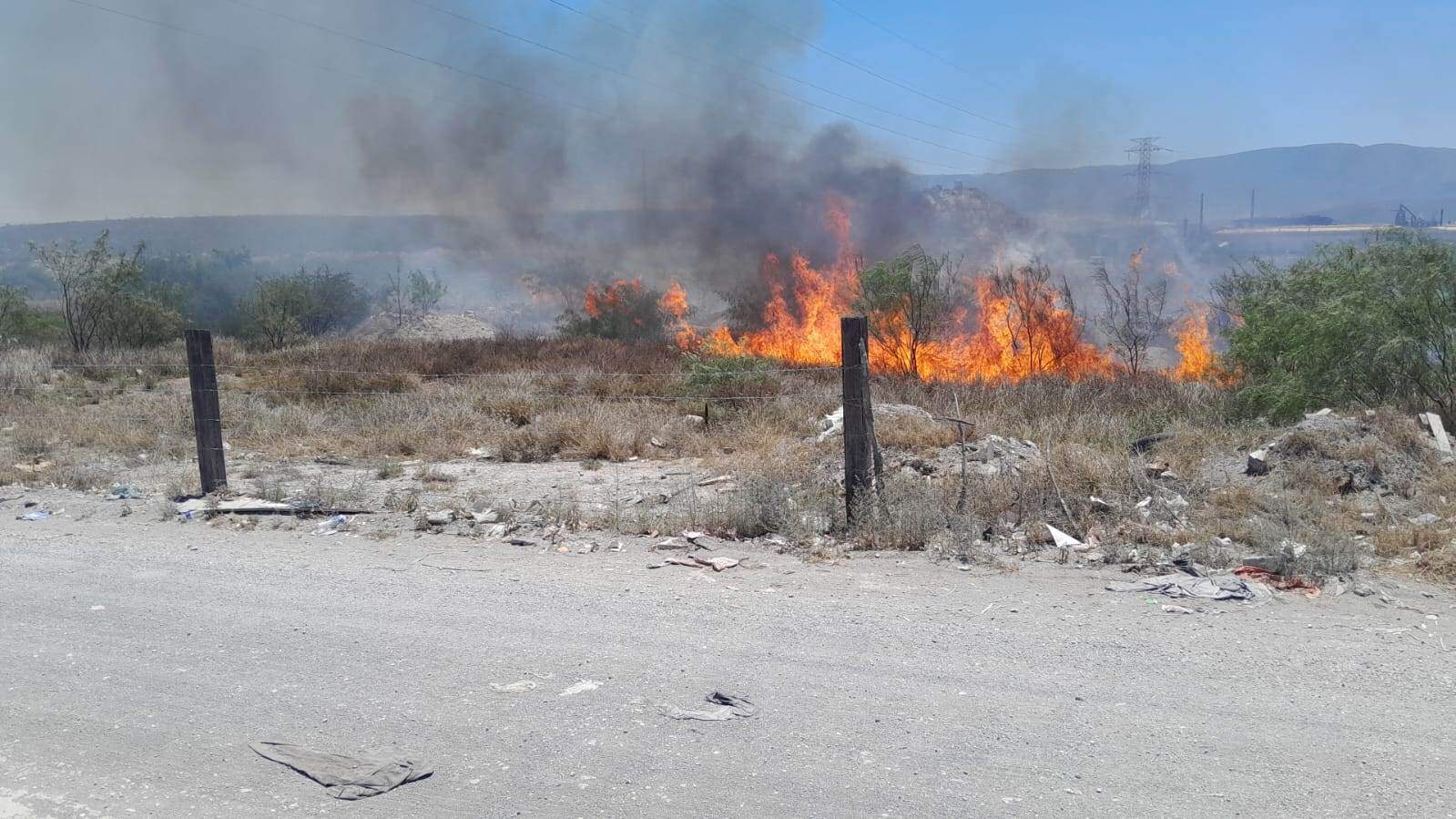 Se incendia de nuevo el relleno sanitario