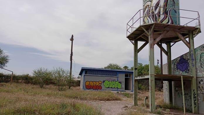 En deplorable abandono el Parque Deportivo AHMSA