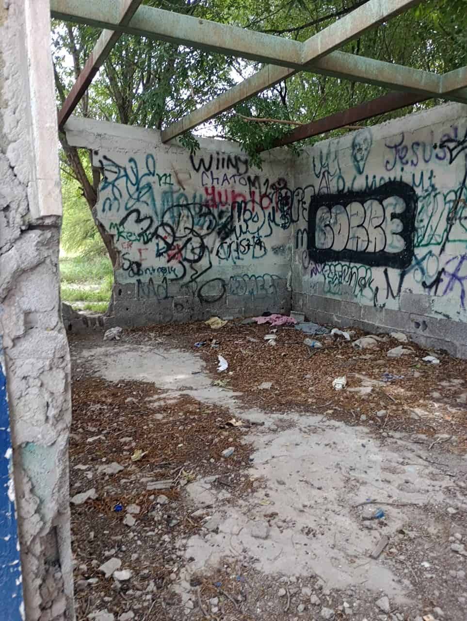 En deplorable abandono el Parque Deportivo AHMSA