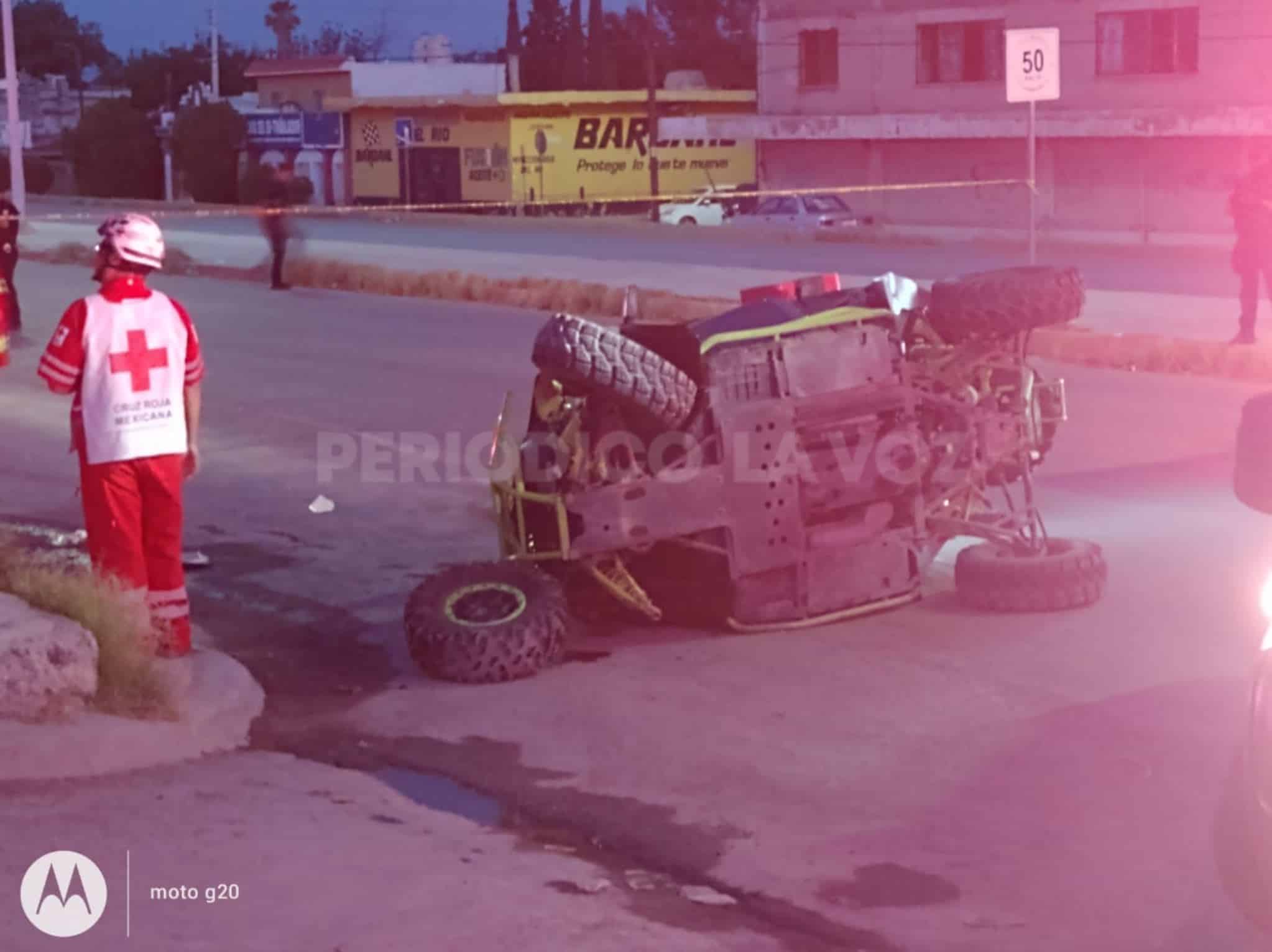 Se mata chofer de razzer en el Blv. San José