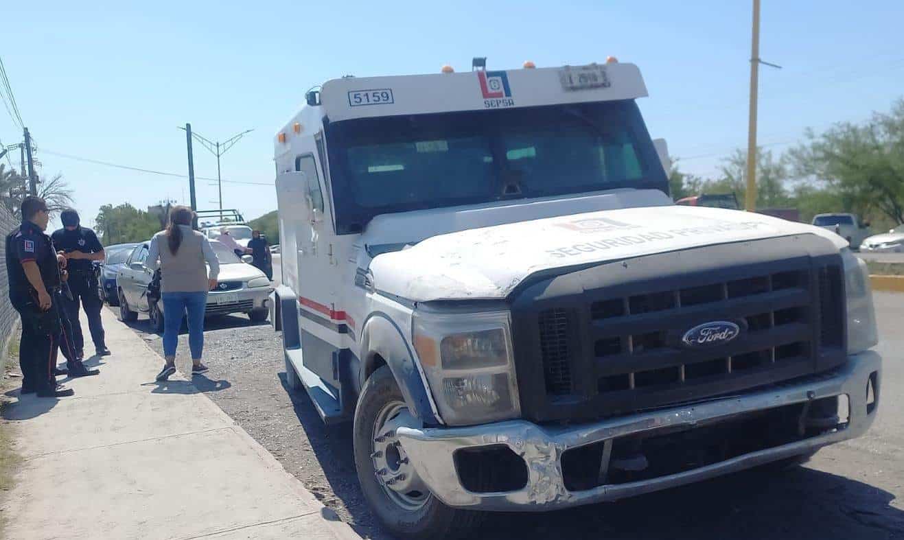 Conato en camioneta de valores