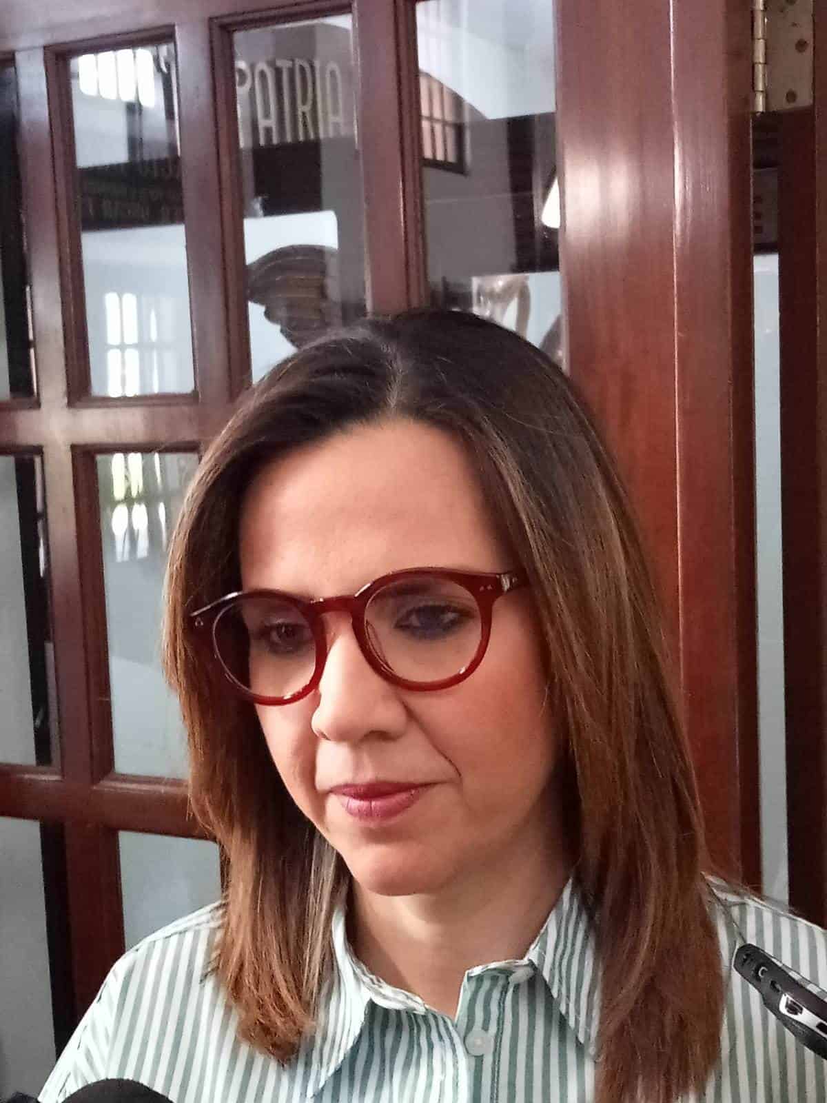 La diputada Guadalupe Oyervides Valdez expresó su pesar por la politización del caso de Altos Hornos de México (AHMSA).
