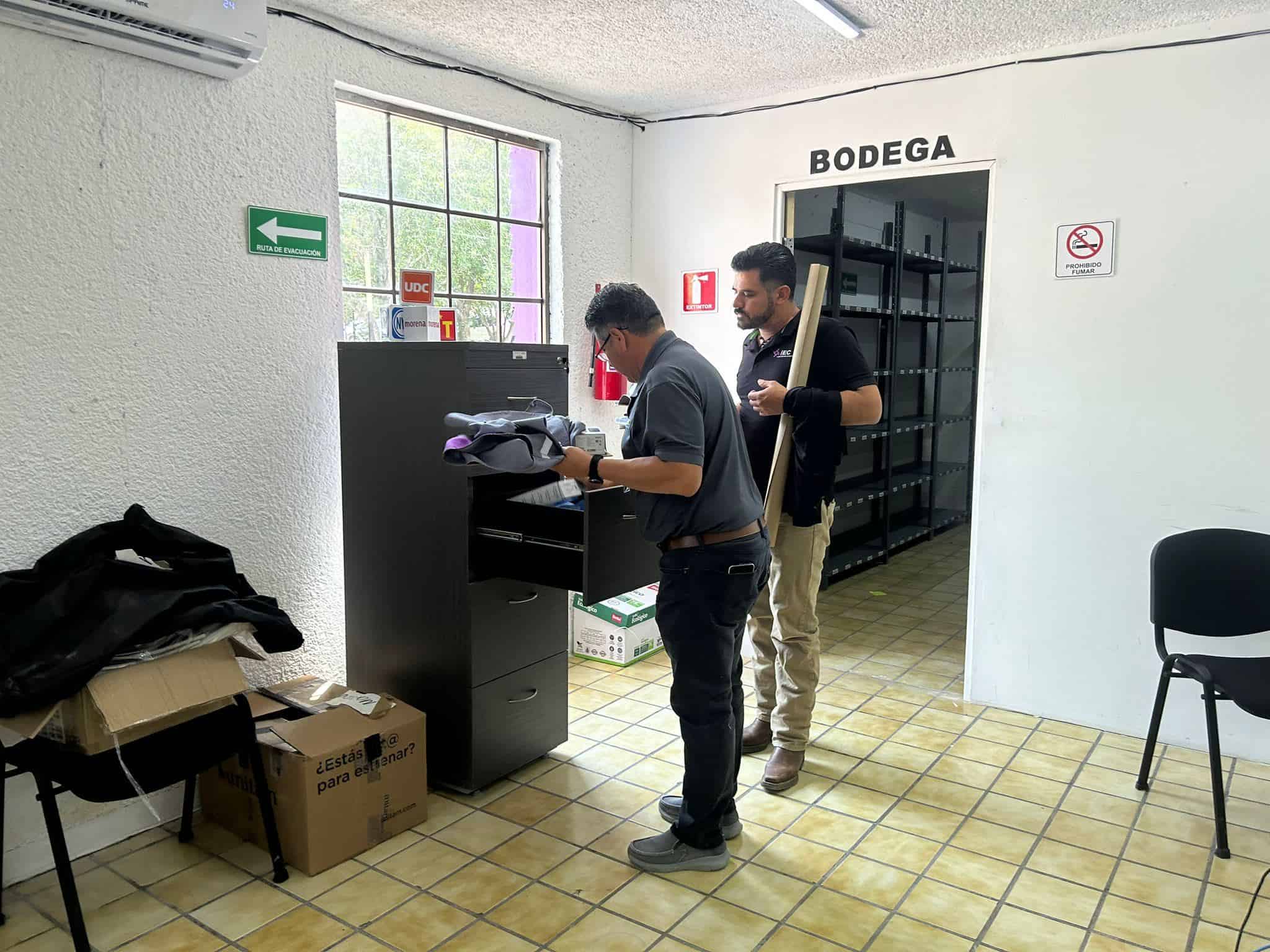 En espera de que lleguen las boletas electorales a IEC Monclova.