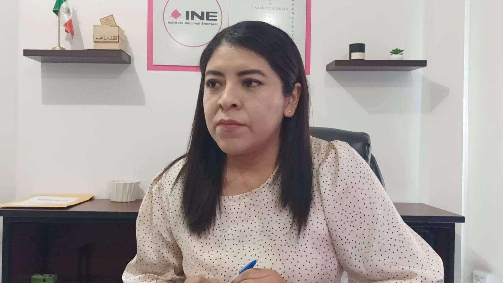 El Instituto Nacional Electoral organiza debate entre candidatos a la Diputación Federal.
