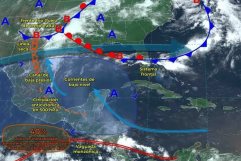 SMN alerta por la posible formación del primer ciclón: Aletta