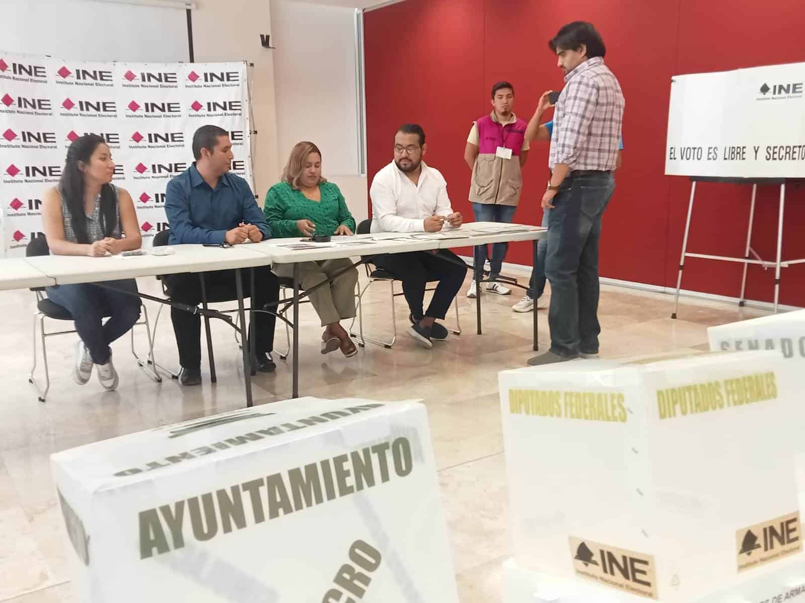 Jesús Adrián Rodríguez Romero, vocal de Capacitación Electoral y Educación Cívica del INE.