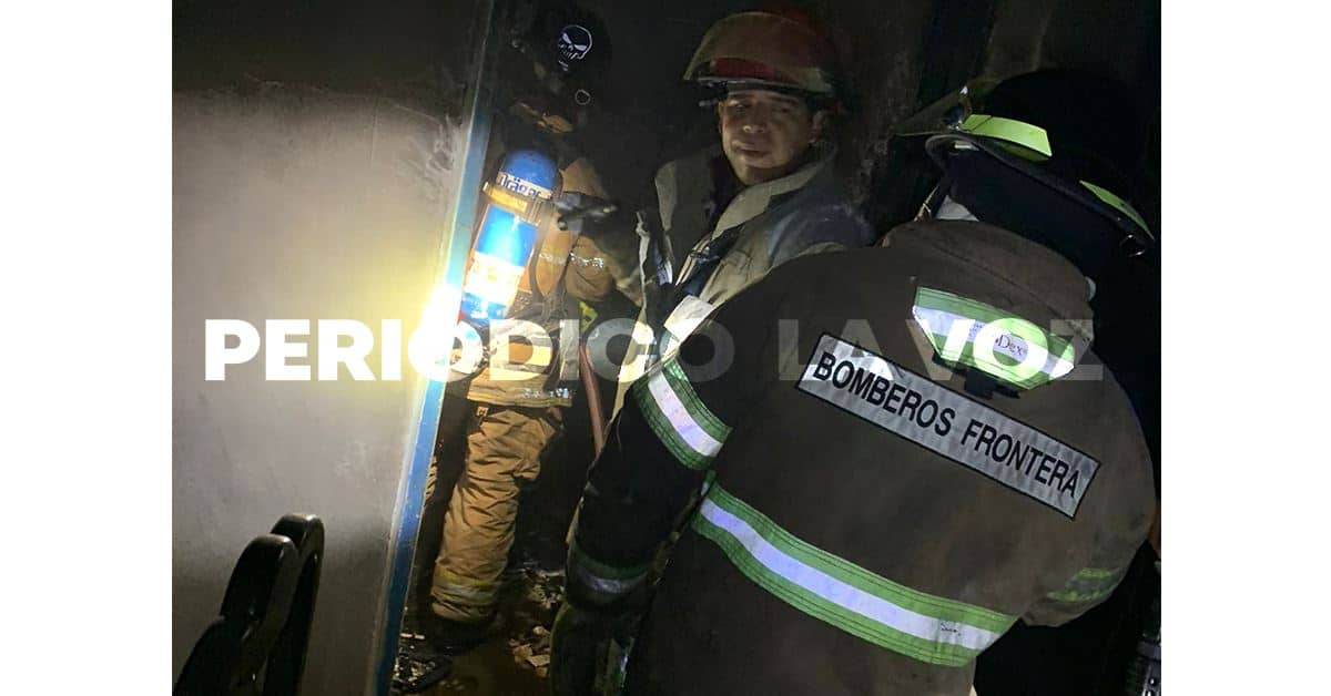 Se quema casa en la Industrial