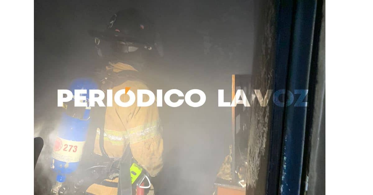 Se quema casa en la Industrial