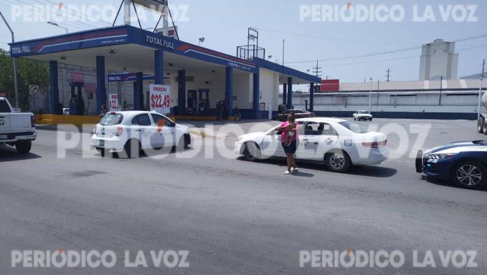 Causa taxista choque