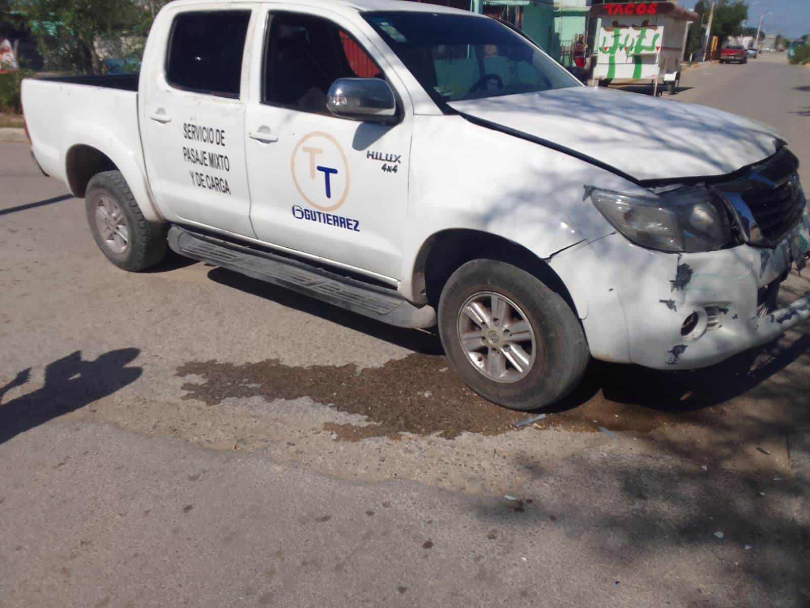 Falta de Precaución Causa Choque en la Colonia 5 de Mayo