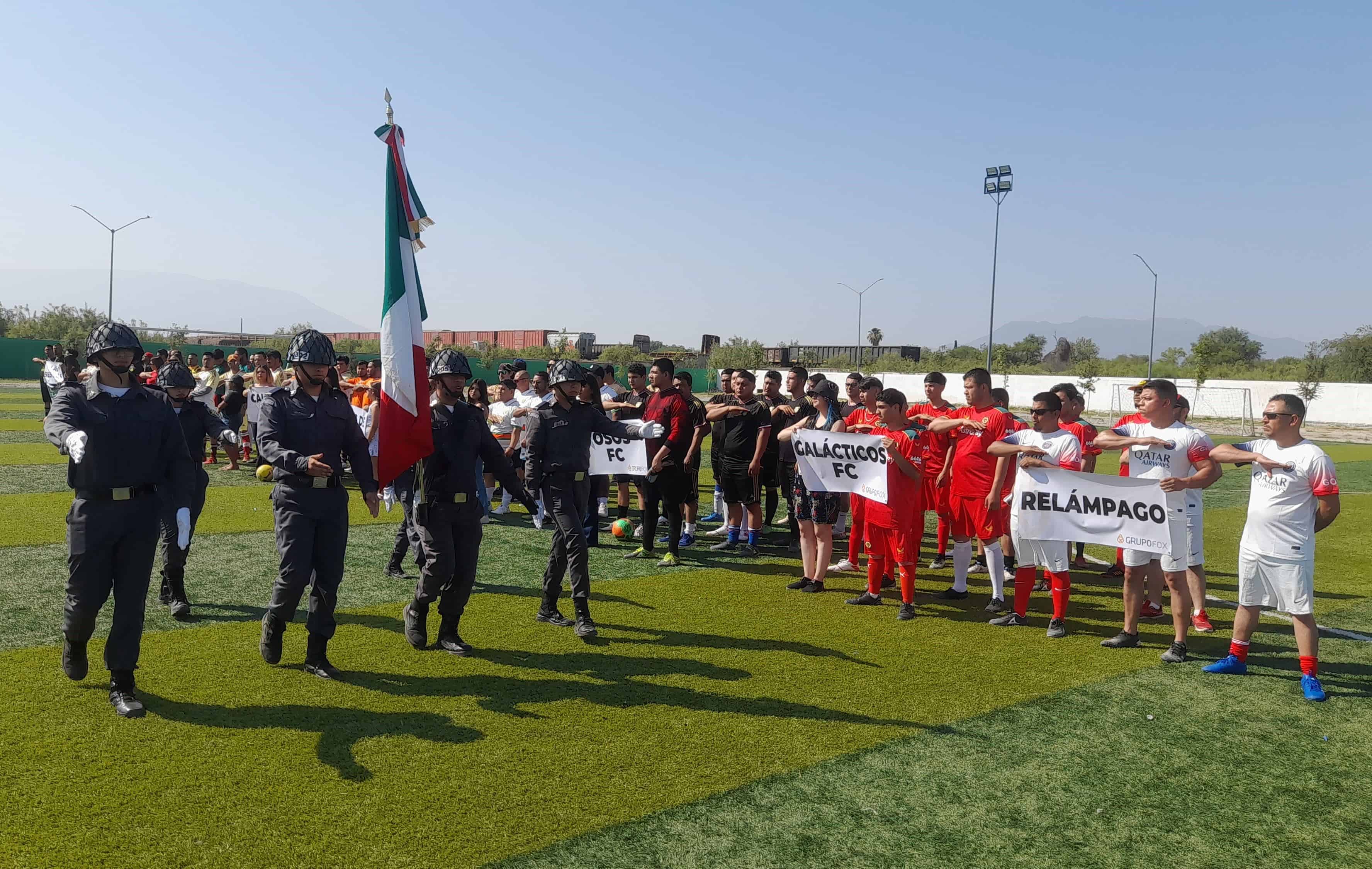 Inauguran futbolito de Grupo Fox