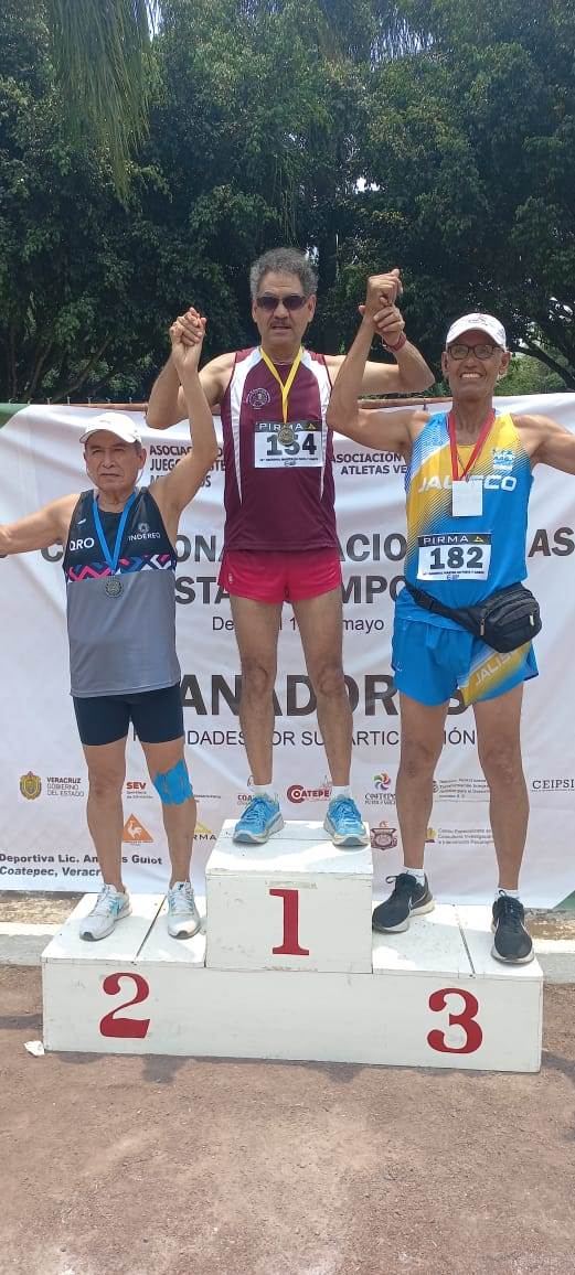 Medallas de Oro en Juegos Master Mexicanos