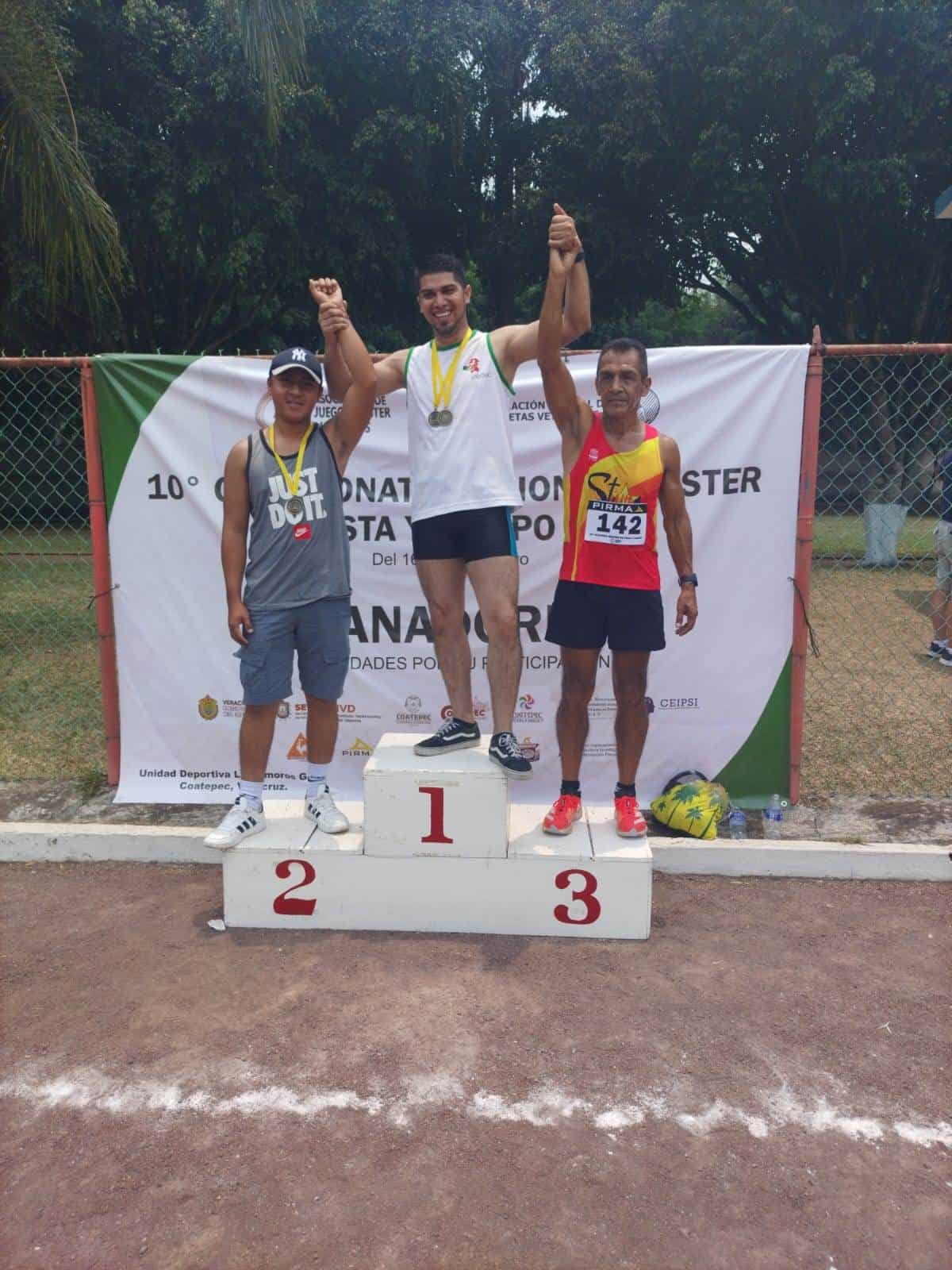 Medallas de Oro en Juegos Master Mexicanos