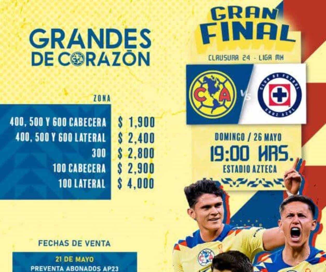 Boletos para la final suben un 660% su precio en el Azteca
