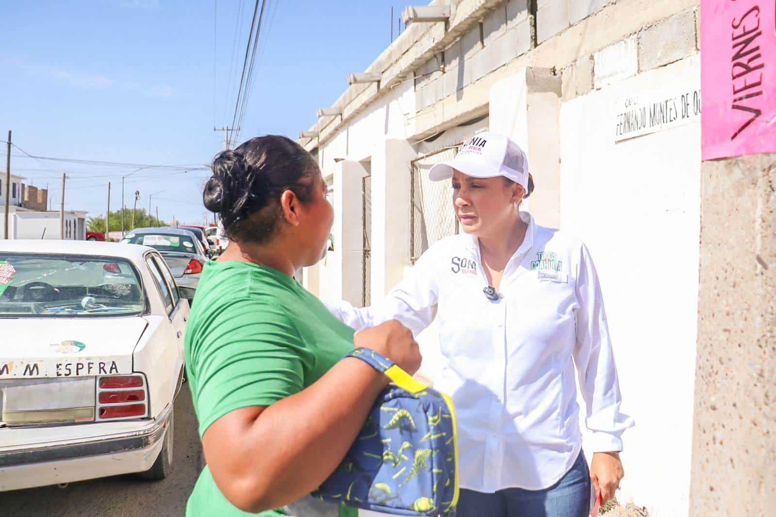 Votar por el PRI es defender a los coahuilenses: Sonia Villarreal
