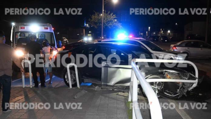 Resulta niño de 2 años lesionado en choque