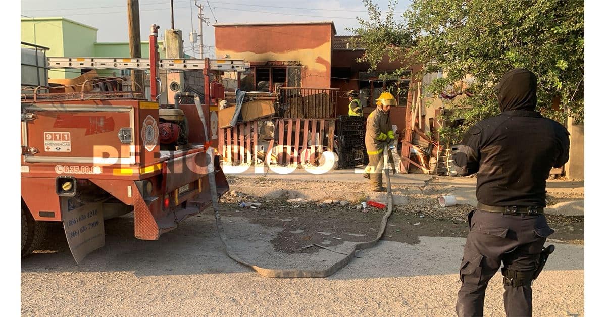 Arde vivienda en Colinas