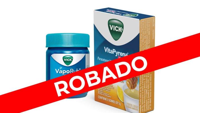 Alerta Cofepris por robo de medicinas de Vaporub y VitaPyrena Forte