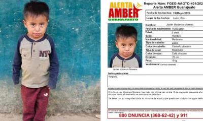 Hallan sin vida a Javier Modesto, niño de tres años desaparecido en Guanajuato
