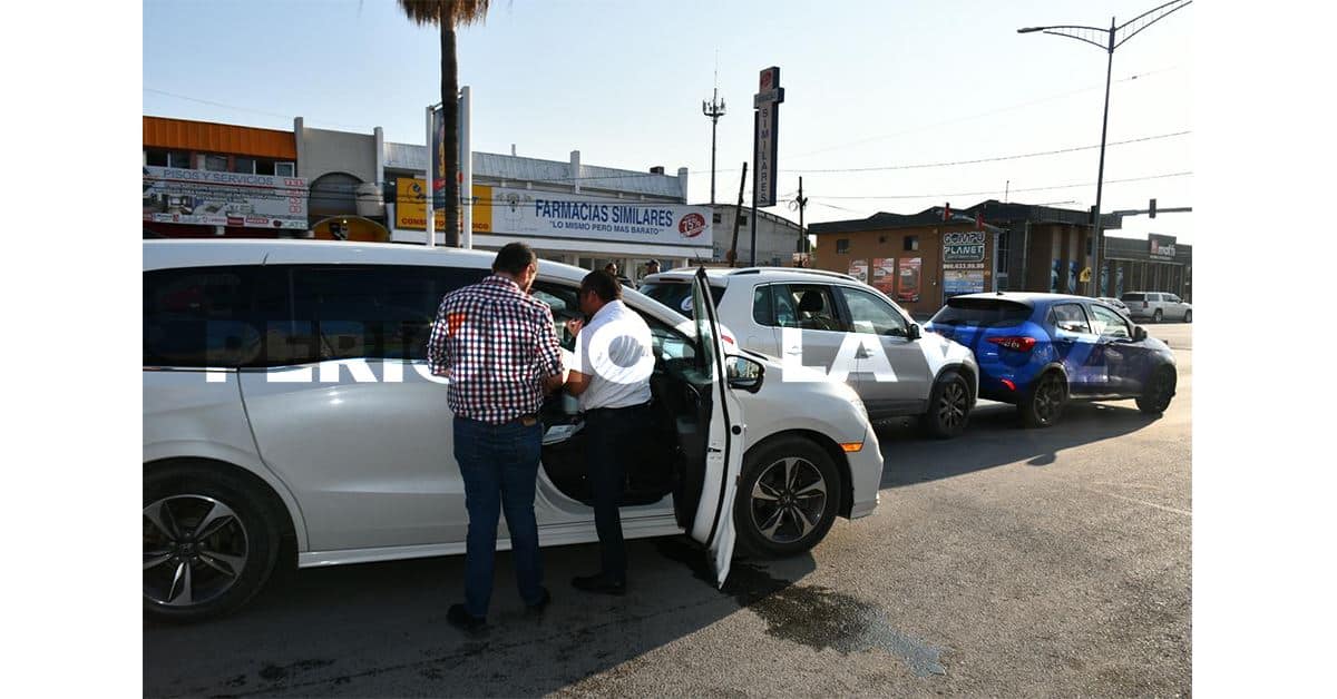 Causa mujer mayor carambola en el Juárez