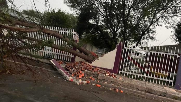 DESASTRE: Escuelas locales afectadas por intensas lluvias y fuertes vientos