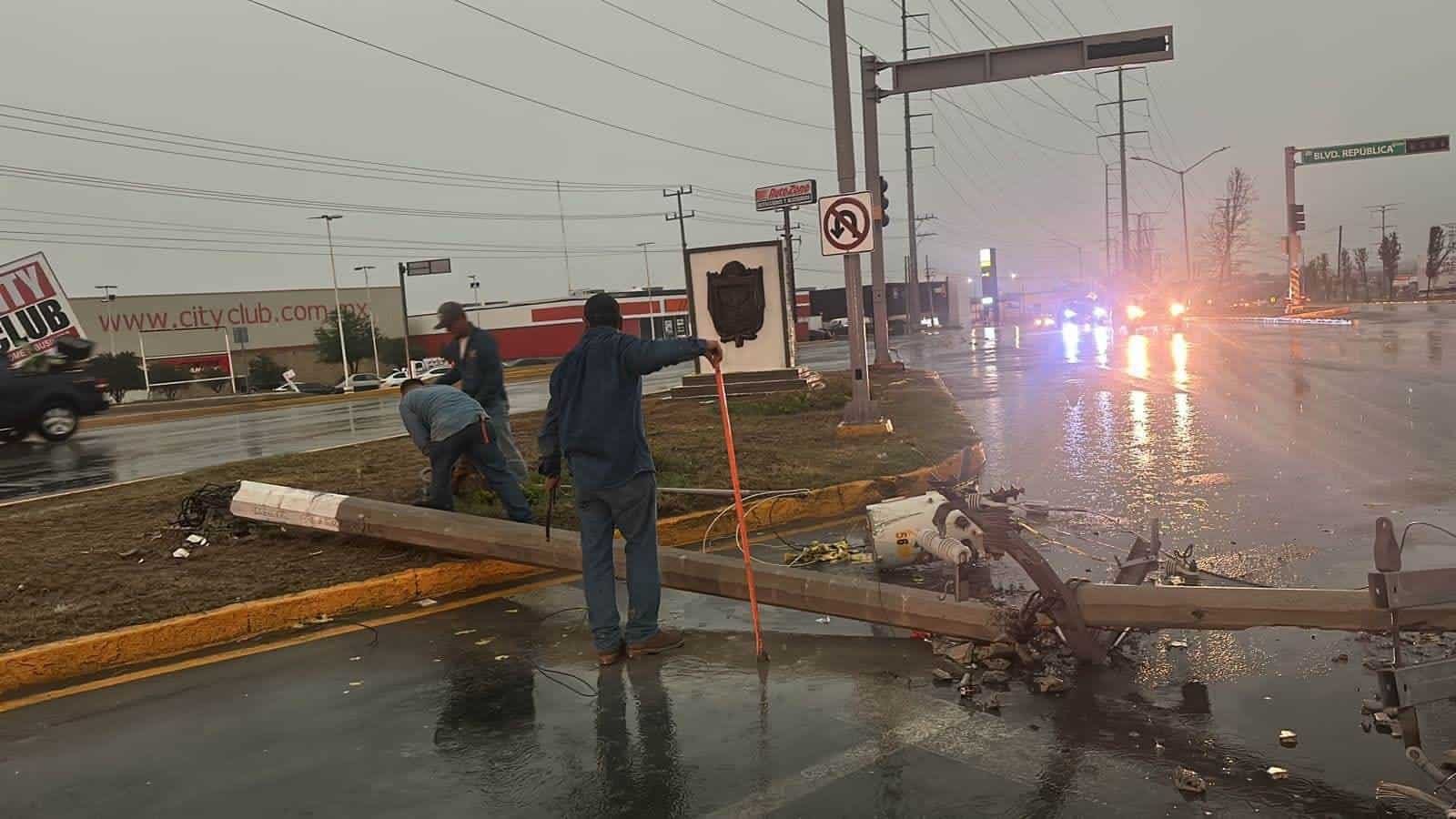 ¡APAGONES Y DESASTRE! Así dejó la TORMENTA a la ciudad