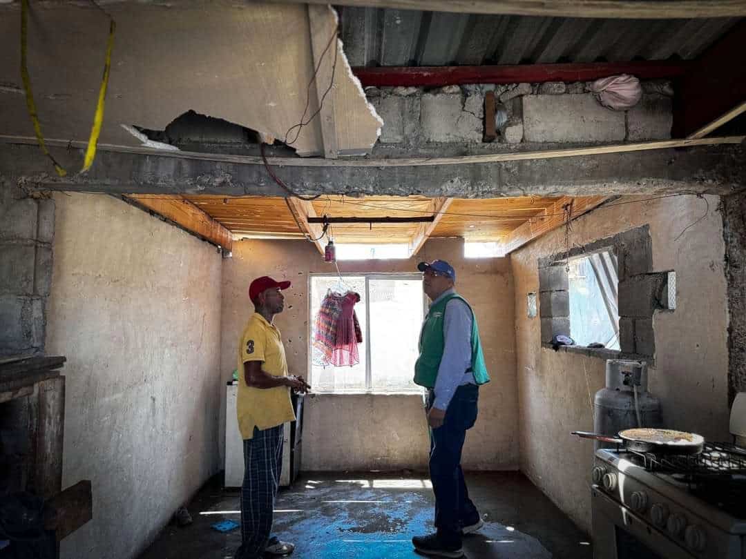 Varios Hogares Dañados Tras Tormenta en Progreso