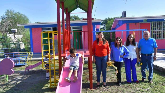 GRAN MEJORA: Programa Escuela Fuerte Renueva el Jardín de Niños Narciso Mendoza